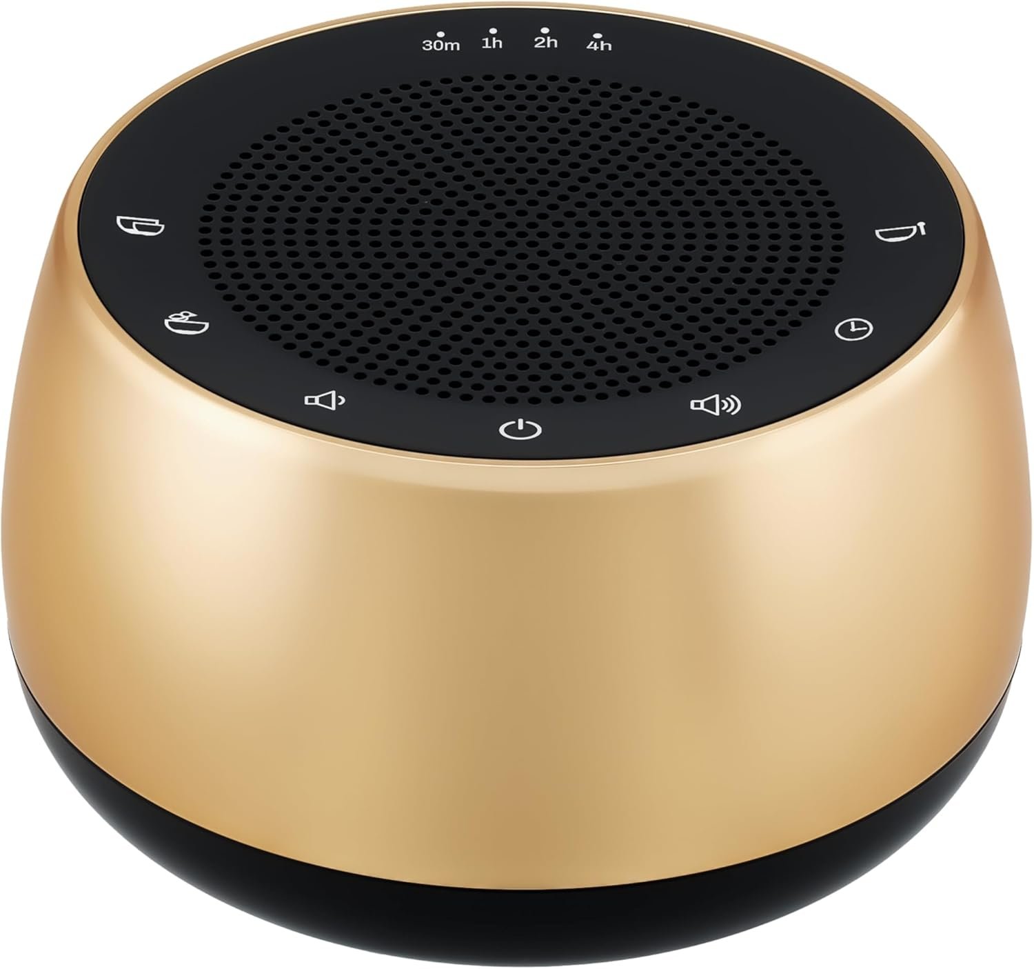 Vangoa Tibetan Singing Bowls Machine – 9 Sound Bowls for Yoga, Meditation, Mindfulness, Healing, Chakra Healing and Stress Relief, Timer and Memory Features, Gold Bronze