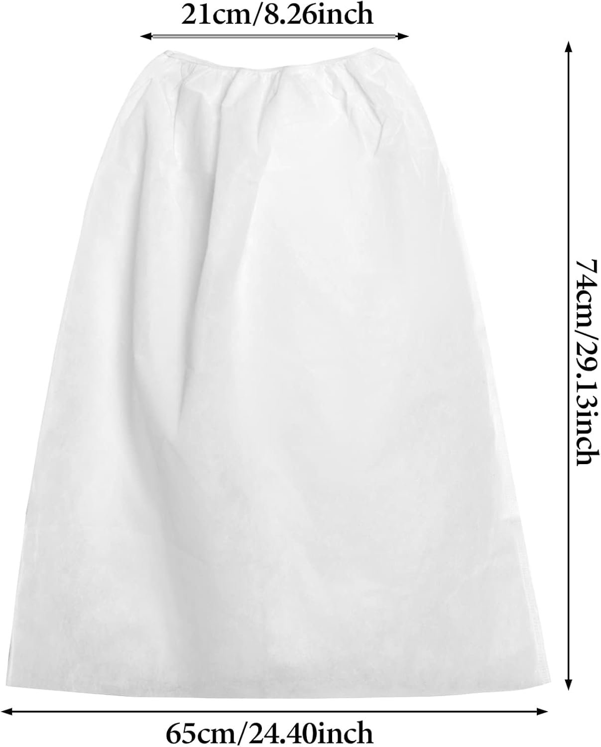 20 Pcs Disposable Spa Wrap Adjustable Non-Woven Bath Wrap Bathrobe Sauna Bath Skirt Sweat Steaming Robes for Women Salon Spa