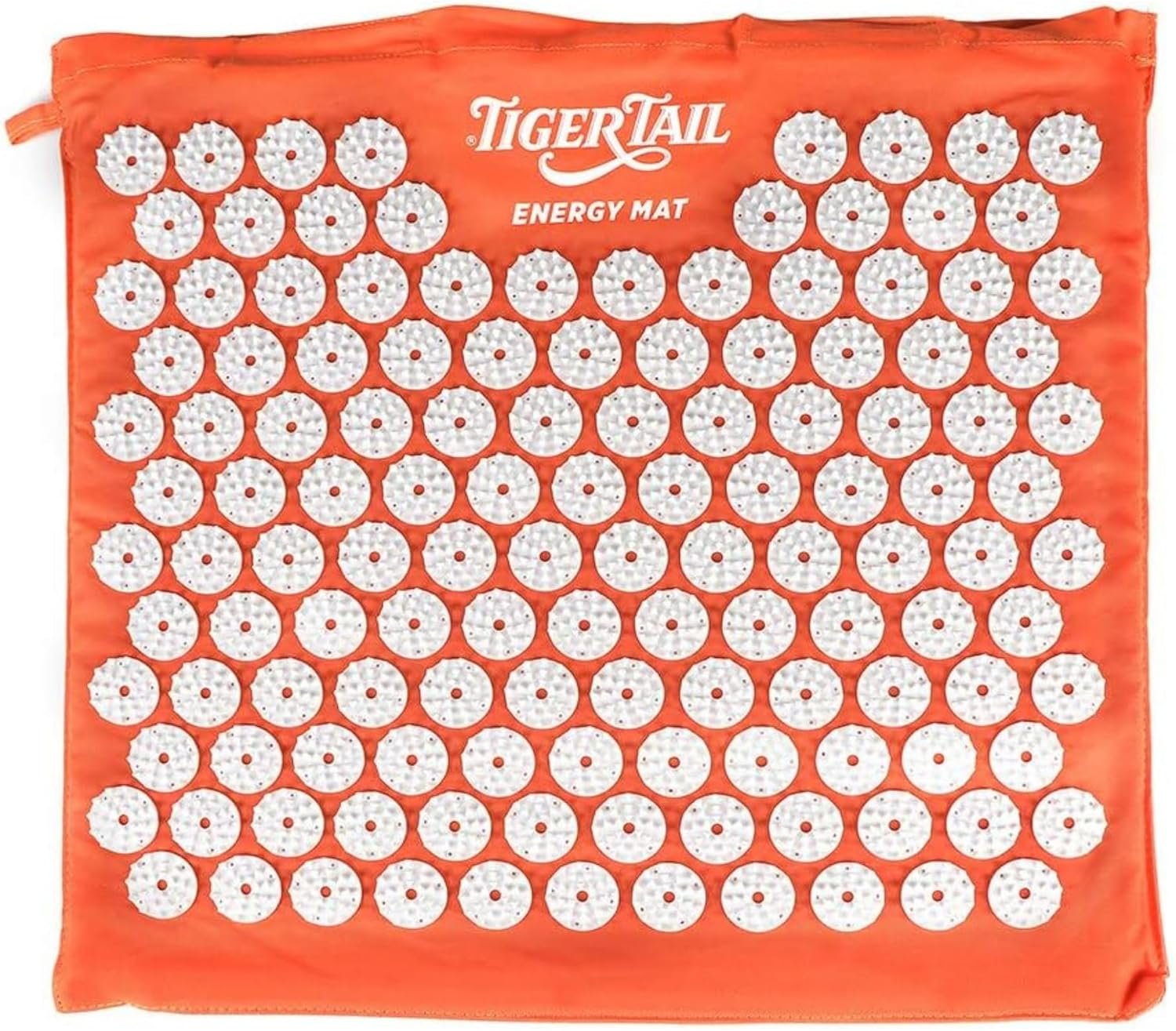 Tiger Tail Acupressure Energy Mat for Neck, Back, Shoulder, and Feet Pain Relief – Release Endorphins, Reduce Stress, Revitalize Energy Levels