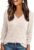 AUTOMET Womens V Neck Long Sleeve Shirt Fall Fashion Tops Tunic Dressy Casual Sweater Clothes Cute Trendy Work Outfits 2025